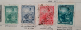 Argentinien - 4 Marken Gem. Scan - Used Stamps