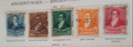 Argentinien - 5 Marken Gem. Scan - Used Stamps