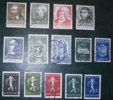 1939 Michel-Nr. 327-340 Komplett Gestempelt - Annate Complete