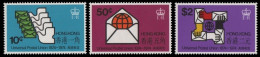 Hongkong 1974 - Mi-Nr. 292-294 ** - MNH - UPU - Unused Stamps