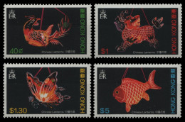 Hongkong 1984 - Mi-Nr. 431-434 ** - MNH - Lampions - Unused Stamps