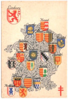 Limburg - Limbourg : Blason - Armoiries - Héraldique : Hamont : N°6  Armoiries Des Provinces Belges - Hamont-Achel