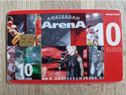 Stadion Card 10 Euro - 2009 - Ajax Amsterdam ArenA Card - The Netherlands - Tarjeta - - Autres & Non Classés