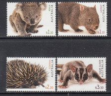 2019 Australia Native Mammals Koala Bears Wombat Complete Set Of 5 MNH - Ungebraucht