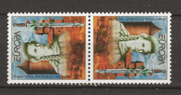 1997 MNH Letland Pair Postfris** - 1997