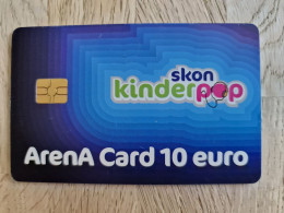 Stadion Card 10 Euro - Skon Kinderpop - 2011 - Ajax Amsterdam ArenA Card - The Netherlands - Tarjeta - - Autres & Non Classés