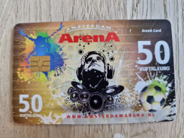 Stadion Card 50 Euro - 2011 - Ajax Amsterdam ArenA Card - The Netherlands - Tarjeta - - Autres & Non Classés