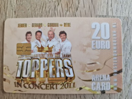 Stadion Card 20 Euro - Toppers In Concert 2011 - Ajax Amsterdam ArenA Card - The Netherlands - Tarjeta - - Autres & Non Classés