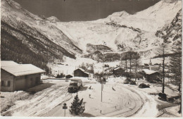 Suisse : SAAS - FEE : Postauto Mit Allalinhorn U. Alphubel - Saas Im Prättigau