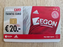 Stadion Card 20 Euro - Wij Zijn Ajax - 2014 - Ajax Amsterdam ArenA Card - The Netherlands - Tarjeta - Kaartenmarkt - Autres & Non Classés