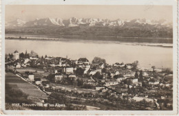 Suisse : NEUVEVILLE  Et Les  Alpes - La Neuveville