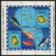 Vanuatu 1983 - Mi-Nr. Block 4 ** - MNH - Fische / Fish - Vanuatu (1980-...)