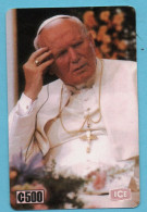 COSTA RICA Prepaid Phonecard  POPE - Costa Rica