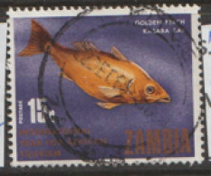 Zambia  1968  SG  149  Golden  Perch  Fine Used - Zambia (1965-...)