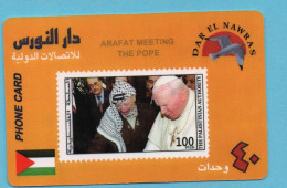 PALESTINE Prepaid Phonecard  POPE - Palestina