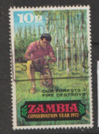 Zambia  1972  SG  173 Forest  Fire   Fine Used - Zambia (1965-...)