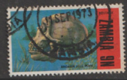 Zambia  1973  SG  186  Prehistoric  Animals   Fine Used - Zambia (1965-...)