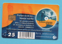 POLAND Chip Phonecard  POPE - Pologne