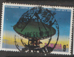 Zambia  1974  SG  223  Earth Station  Fine Used - Zambia (1965-...)