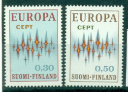 FINLAND 1972 Mi 700-01** Europa CEPT [L3239] - 1972