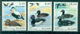 AALAND ISLANDS 1987 Mi 20-22** Birds [L3245] - Albatros