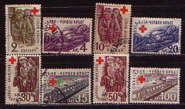 BULGARIA - 1946 - Croix Rouge I - 6v Used - Used Stamps