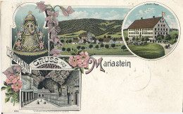 SUISSE - SCHWEIZ - SWITZERLAND - GRUSS AUS MARIASTEIN (1902) - Metzerlen-Mariastein