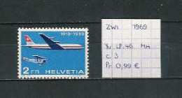 (TJ) Zwitserland 1969 - YT LP. 46 (postfris Met Plakker/neuf Avec Charnière/MH) - Ungebraucht