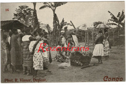 Belgisch Congo Belge Natives Indigenes Ethnique Ethnic Edit Photo R. Visser - Belgisch-Kongo