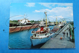 Kiel Nord-Ostsee -Kanal Holtenaure Schleuse Sluis Sas Boot Nerderlands Cargo Schip ""GR .Ammers-  EENDRACHT ""1979 - Paquebots