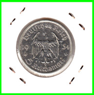 ALEMANIA TERCER REICHS  MONEDA DE 5.00 –DEUTFCHES REICHS MARK AÑO 1934 D – KM 83 PLATA  - 1º ANIVERSARIO DOMINIO NAZI 1 - 5 Reichsmark