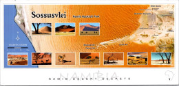 8-11-2023 (1 V 36) Namibia (posted To Australia 2018) With Elephant Stamp - Sossusvlei - Namibie