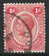 NYASALAND...KING GEORGE V..(1910-36..)....1d......SG85.....CROWN......VFU... - Nyasaland (1907-1953)