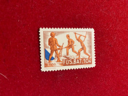 SUISSE -VIGNETTE 1939 -FUS BAT 104 - Labels