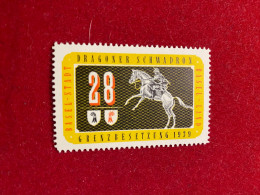 SUISSE -VIGNETTE DRAGONER SCHWADRON 28 - Labels