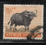 INDIA Scott # 361A Used - Cattle - Gaur - Gebraucht