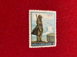 SUISSE - VIGNETTE GRENZBRIGADE 6 - Labels