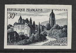 France  N°905**.non Dentelé, Vue D'Arbois. RARE. - 1951-1960