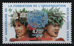 Franz. Polynesien 1995 - Mi-Nr. 693 ** - MNH - 50 Jahre UNO - Neufs