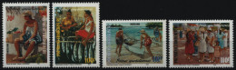 Franz. Polynesien 1997 - Mi-Nr. 774-777 ** - MNH - Gemälde / Paintings - Neufs
