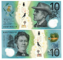 Australia 10 Dollars 2017 UNC "Lowe/Fraser" - 2005-... (polymer Notes)