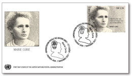 UN 2023 *** New, Marie Curie ,Scientist, Nobel Prize,Physicist, Chemist,Research, Radium,Radioactivity, FDC (**) - Briefe U. Dokumente