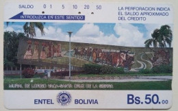 Bolivia Bs.50 MURAL De Lorgio Vaca-Sta. Cruz De La Sierra - Bolivia