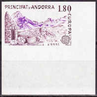 Europa CEPT 1983 Andorre Français - Andorra Y&T N°313a - Michel N°334U *** - 1,80f EUROPA - Non Dentelé - 1983