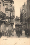 BELGIQUE - Bruxelles - Rue Des Chapeliers - Animé - Carte Postale Ancienne - Plätze