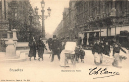 BELGIQUE - Bruxelles - Boulevard Du Nord - Animé - Carte Postale Ancienne - Prachtstraßen, Boulevards