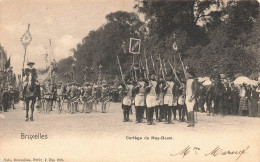 BELGIQUE - Bruxelles - Cortège Du Mey-Boom - Animé - Carte Postale Ancienne - Corsi