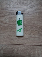 Briquet CRICKET “CROQUONS LA! “ (pomme) - Andere & Zonder Classificatie