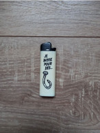 Briquet CRICKET “JE BOSSE POUR DES”(clous) - Andere & Zonder Classificatie