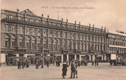 BELGIQUE - Liège - Le Grand Bazar De La Place Saint Lambert - Animé - Carte Postale Ancienne - Luik